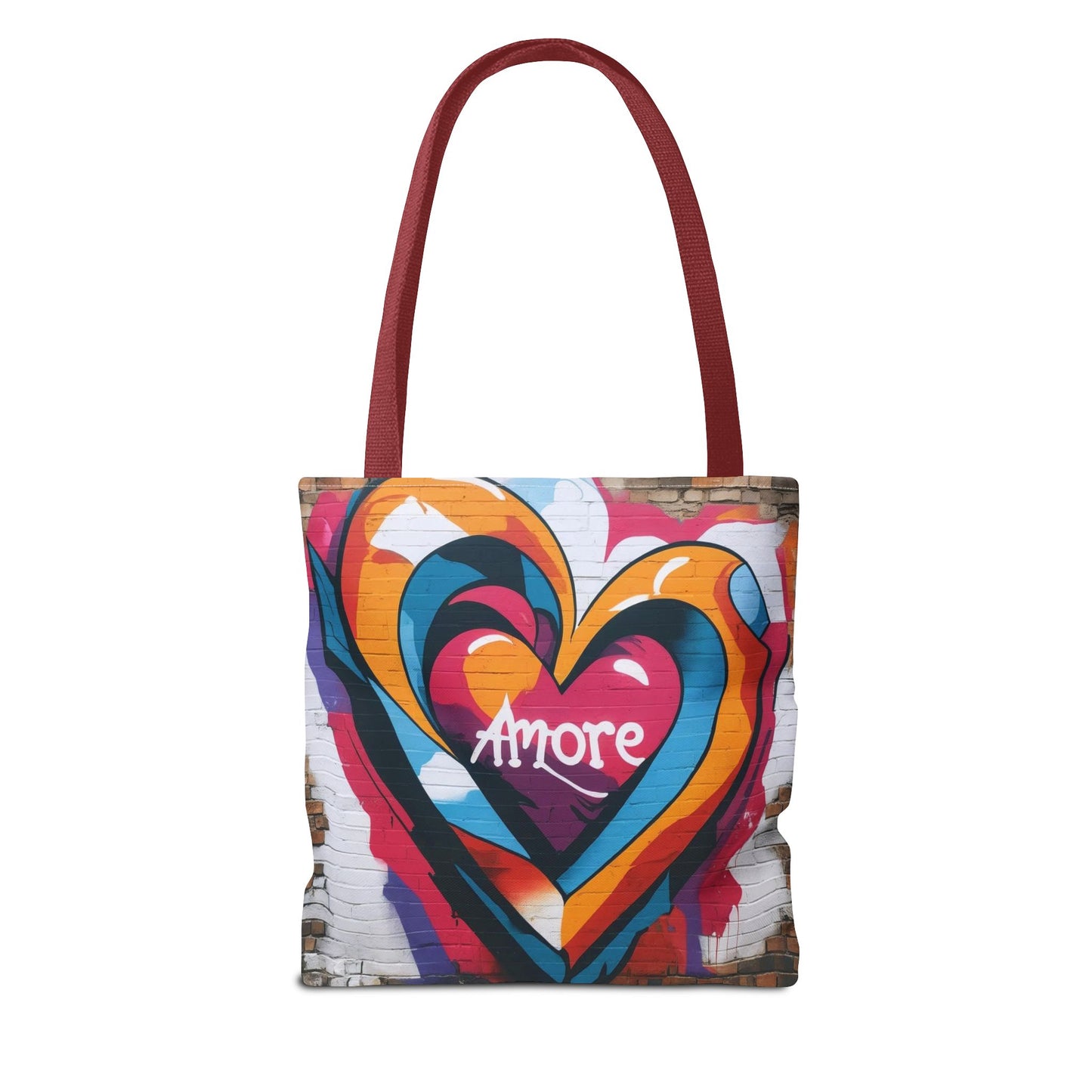 Artistic Surge - Eco-Friendly Canvas Tote Bag - HEART