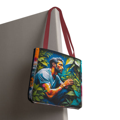 Artistic Surge - Eco-Friendly Canvas Tote Bag - LOVE FOR NATURE