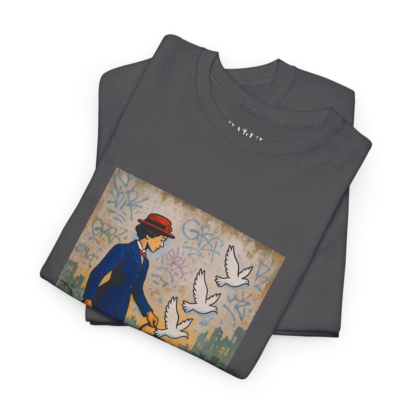 Rebel Graphic Tee - Unisex Heavy Cotton T-Shirt for the Wild at Heart. Rebel Tees, Born to Be Worn