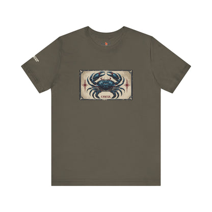 Cancer - Gothic Zodiac T-Shirt. Zodiac in the Shadows