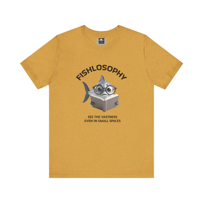 Fishlosophy Unisex Jersey Short Sleeve Tee –  See the vastness even in small spaces