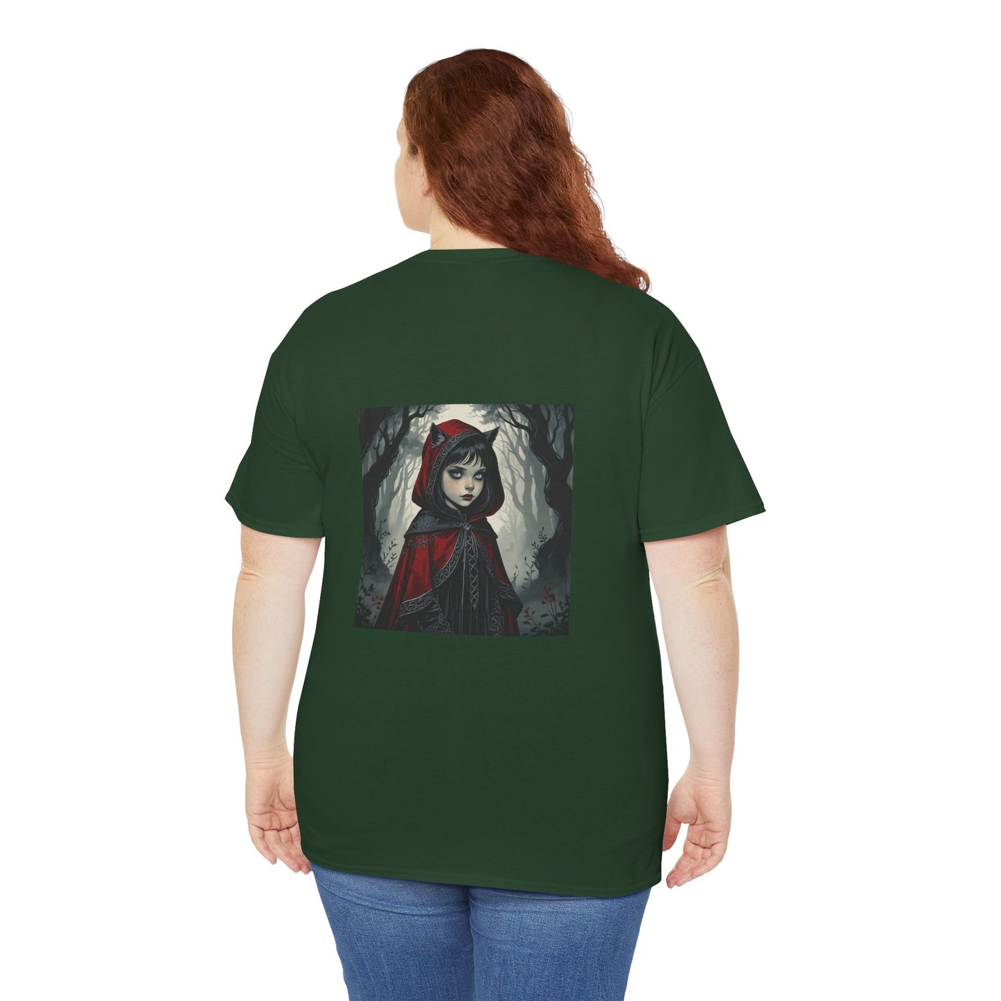 Gothic Fairy Tales Collection Unisex T-Shirt, Red Riding Hood