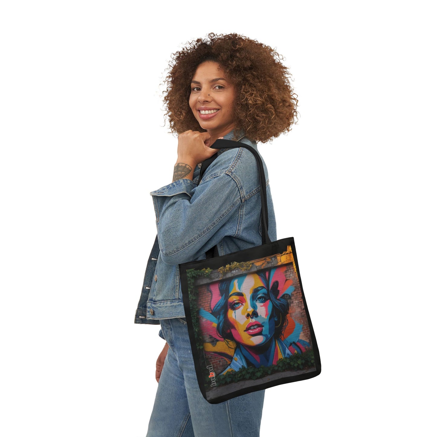 Artistic Surge - Eco-Friendly Canvas Tote Bag - FEMALE FACE
