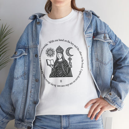 The High Priestess - ArcanaPop T-Shirt – Where Tarot Magic Meets Pop Art
