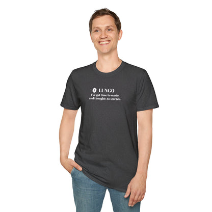 CoffeeTherapy T-Shirt – Irony Is the Best Cure (Right After Coffee)