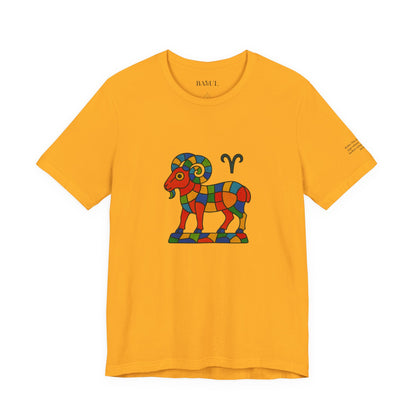 ARIES - T-shirt, The Zodiac in Colors