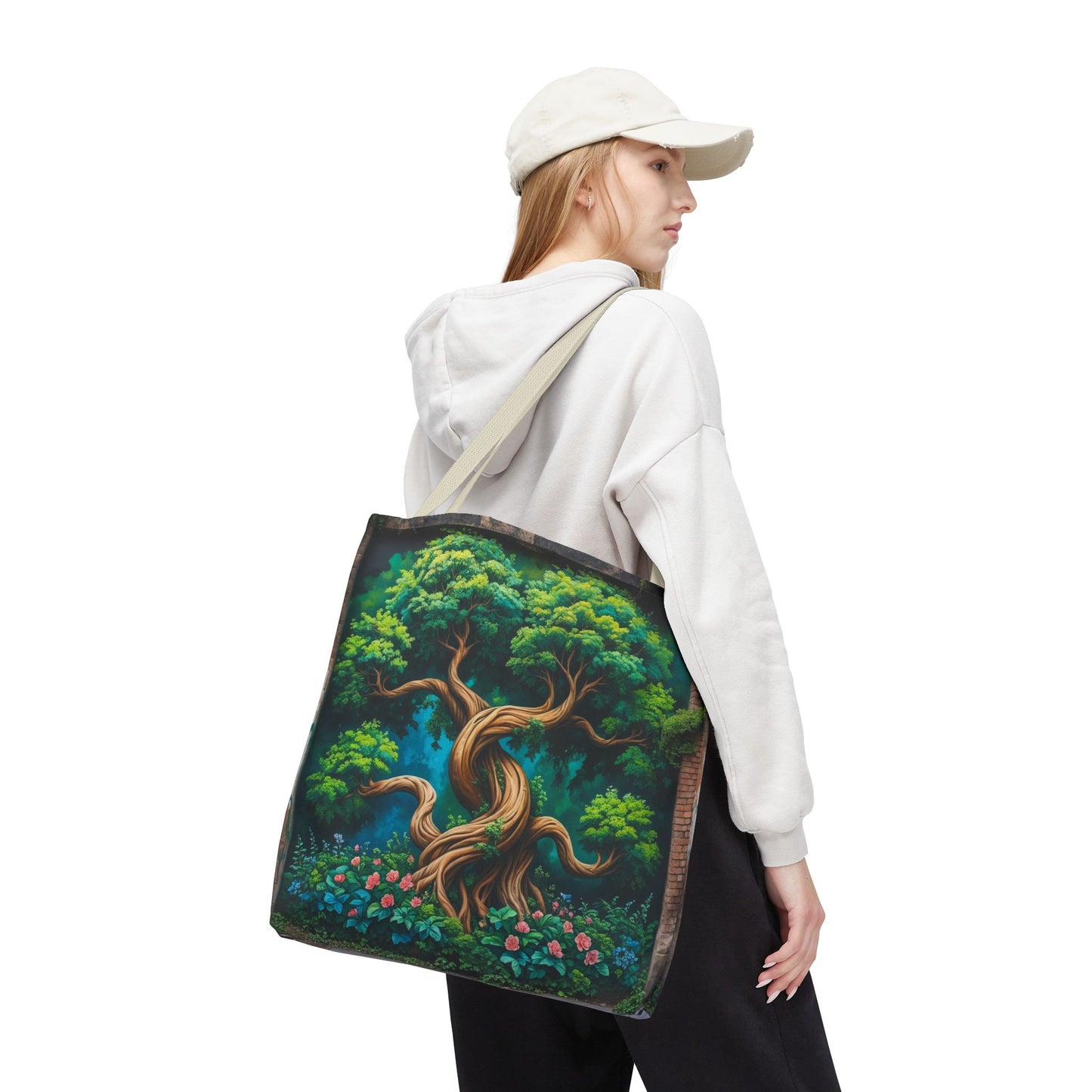 Artistic Surge - Eco-Friendly Canvas Tote Bag - TREE