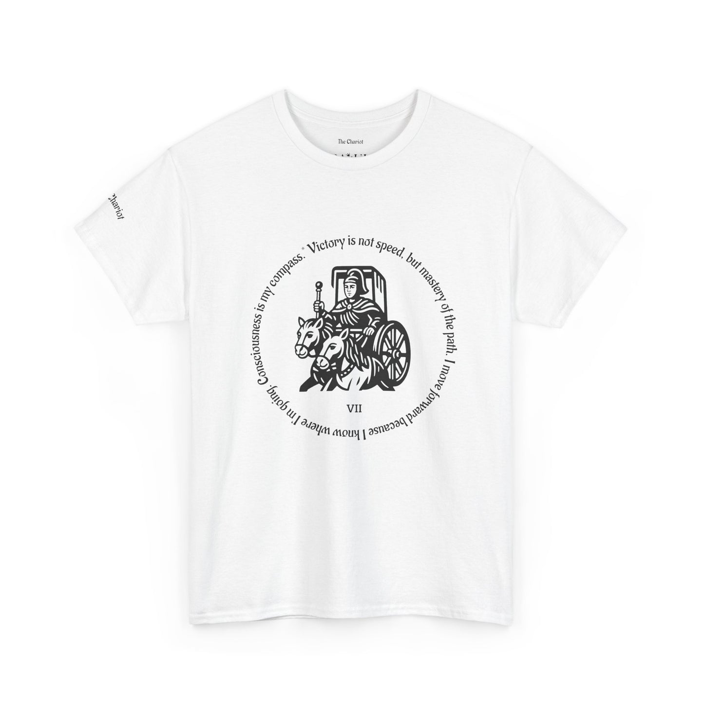 The Chariot - ArcanaPop T-Shirt – Where Tarot Magic Meets Pop Art