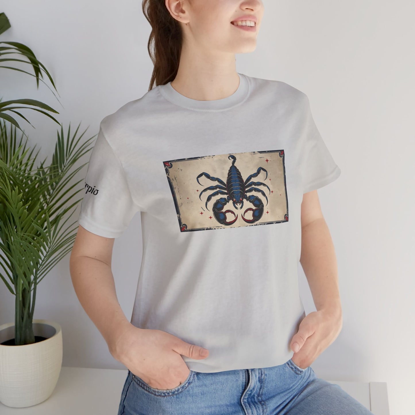 Scorpio - Gothic Zodiac T-Shirt. Zodiac in the Shadows