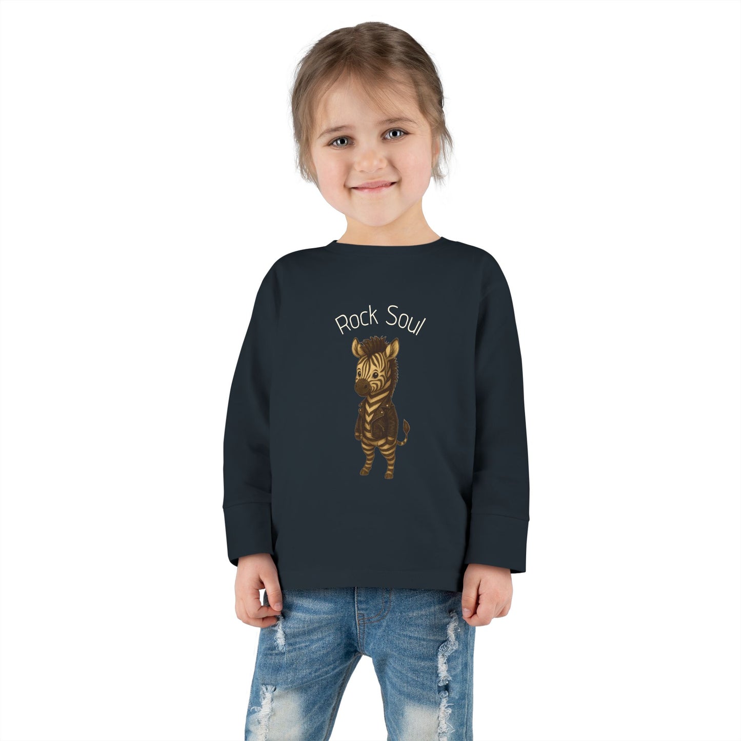 Rock Soul Kids Tees - Zebra - Sweet Animals with a Rebel Beat