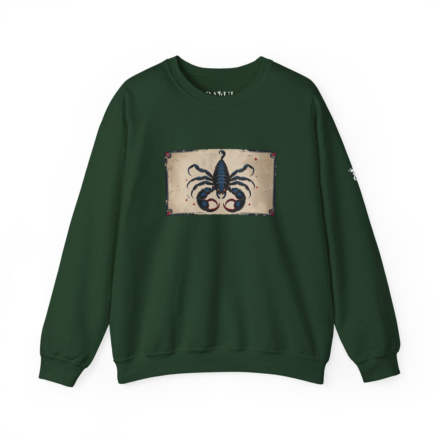 Scorpio - Gothic Zodiac Blue Sweatshirt