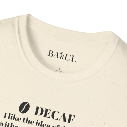 CoffeeTherapy T-Shirt – Irony Is the Best Cure (Right After Coffee)