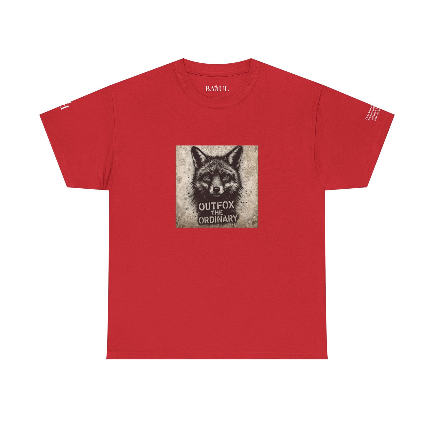 Rebel Graphic Tee - Unisex Heavy Cotton T-Shirt for the Wild at Heart. Rebel Tees, Born to Be Worn - Outfox The Ordinary