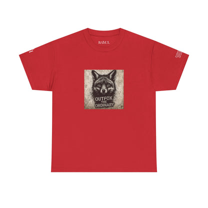 Rebel Graphic Tee - Unisex Heavy Cotton T-Shirt for the Wild at Heart. Rebel Tees, Born to Be Worn - Outfox The Ordinary