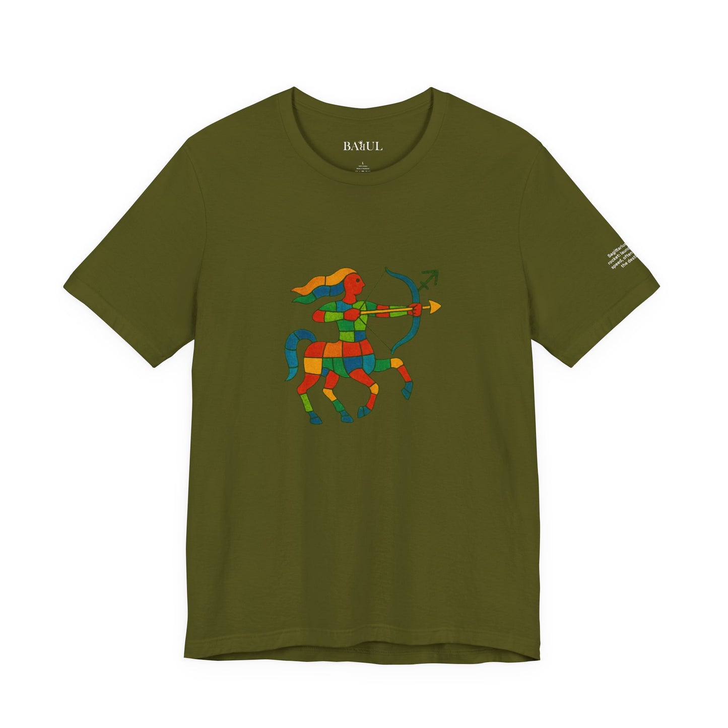 SAGITTARIUS - T-shirt, The Zodiac in Colors