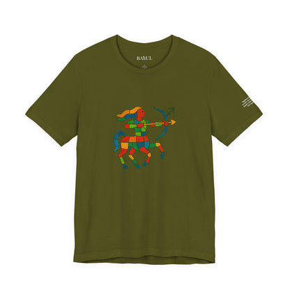SAGITTARIUS - T-shirt, The Zodiac in Colors