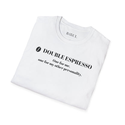 CoffeeTherapy T-Shirt – Irony Is the Best Cure (Right After Coffee)