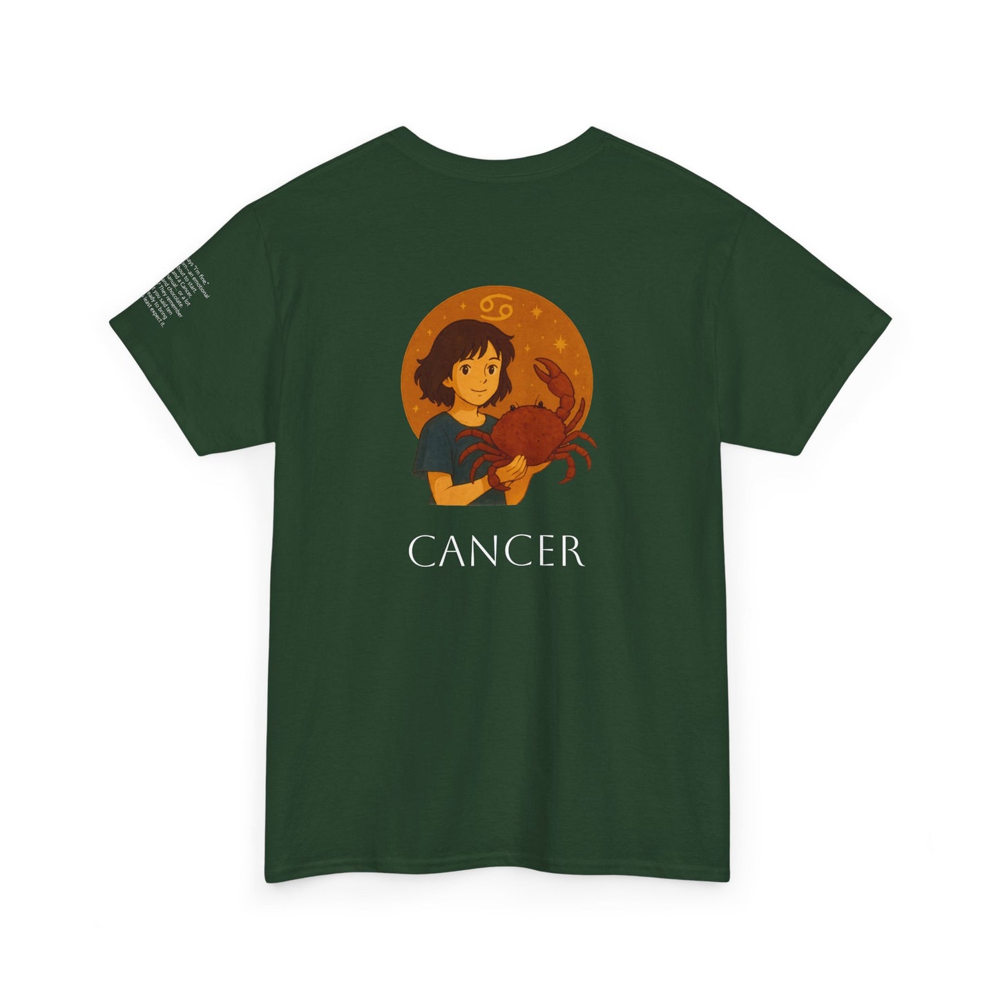 CANCER - Dreamy Zodiac T-Shirts – The Magic of the Stars in Ghibli Style