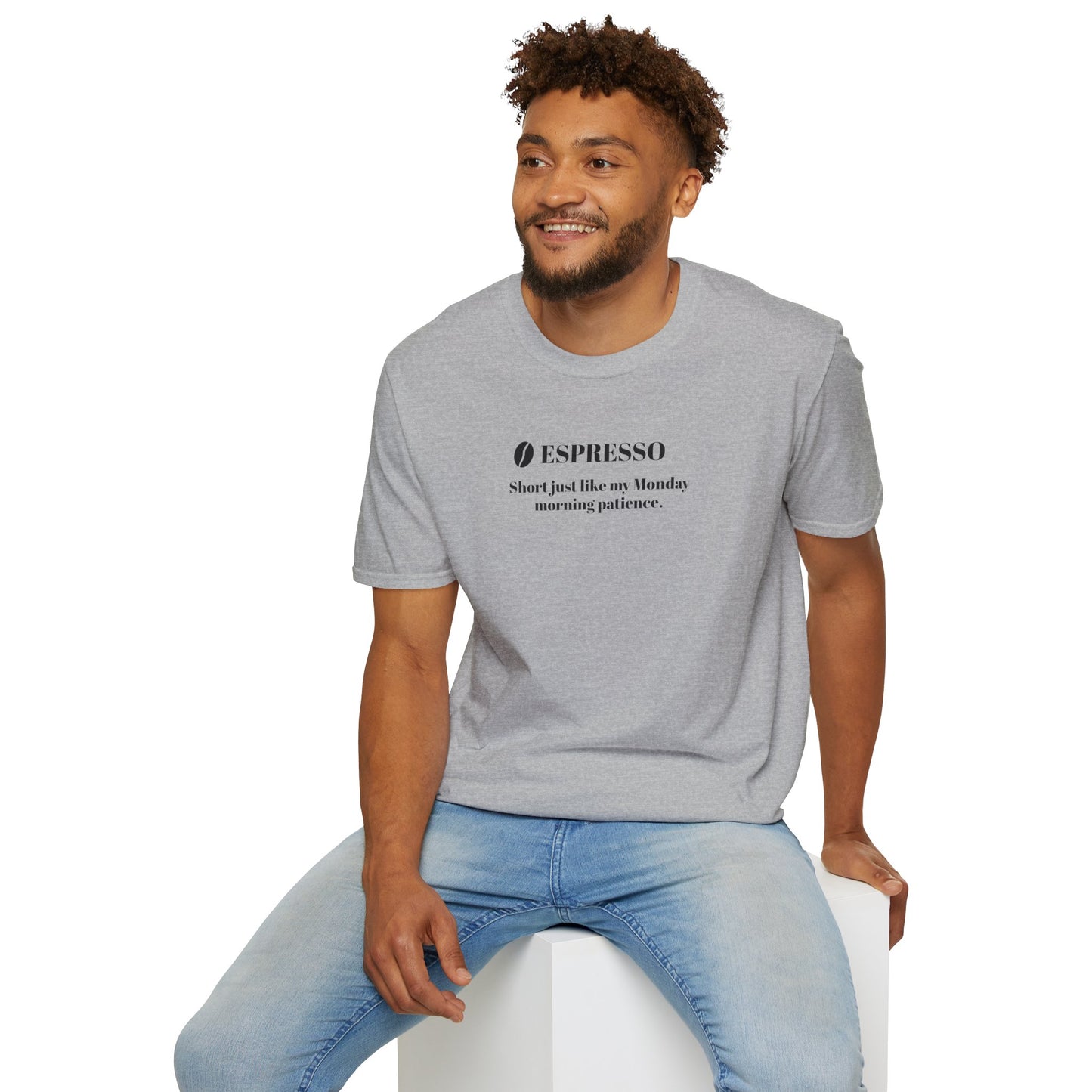 CoffeeTherapy T-Shirt – Irony Is the Best Cure (Right After Coffee)