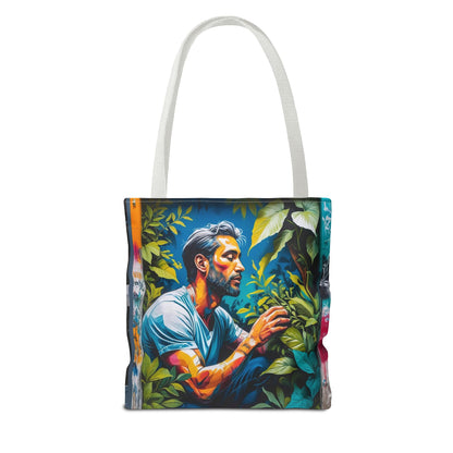 Artistic Surge - Eco-Friendly Canvas Tote Bag - LOVE FOR NATURE