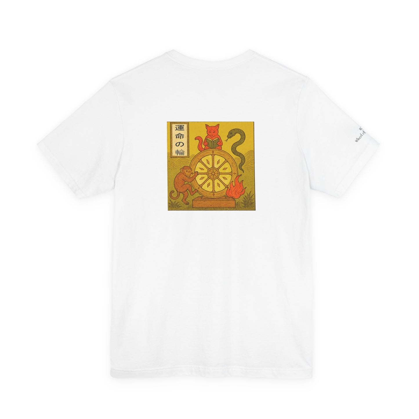 Wheel of Fortune - Tarot in Ukiyo-e Style