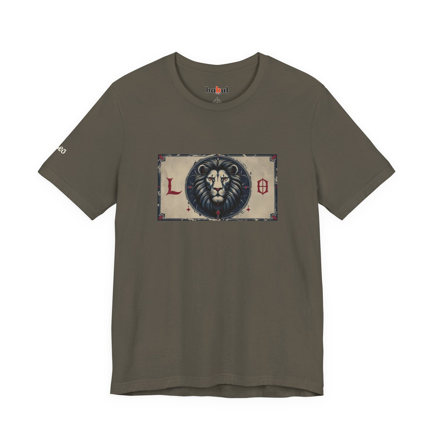 Leo - Gothic Zodiac T-Shirt. Zodiac in the Shadows