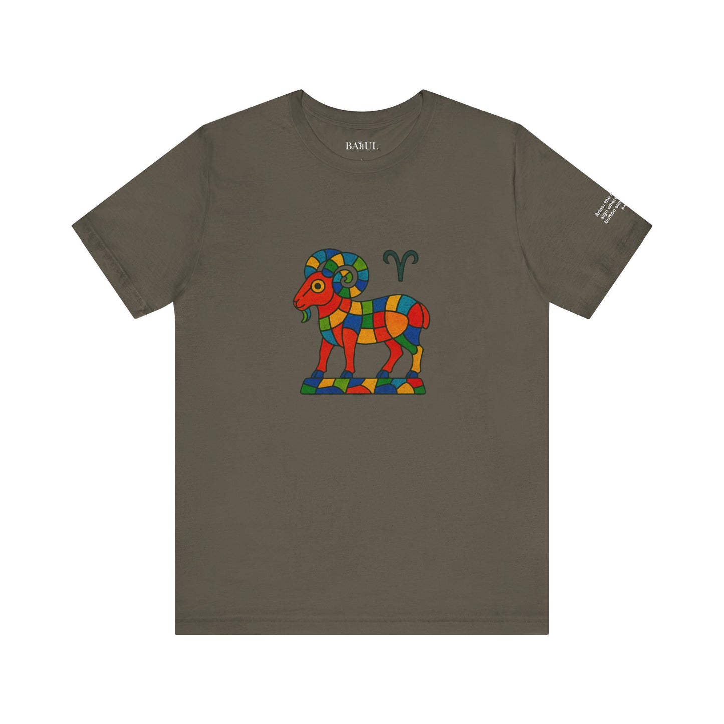 ARIES - T-shirt, The Zodiac in Colors