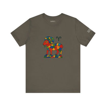 ARIES - T-shirt, The Zodiac in Colors