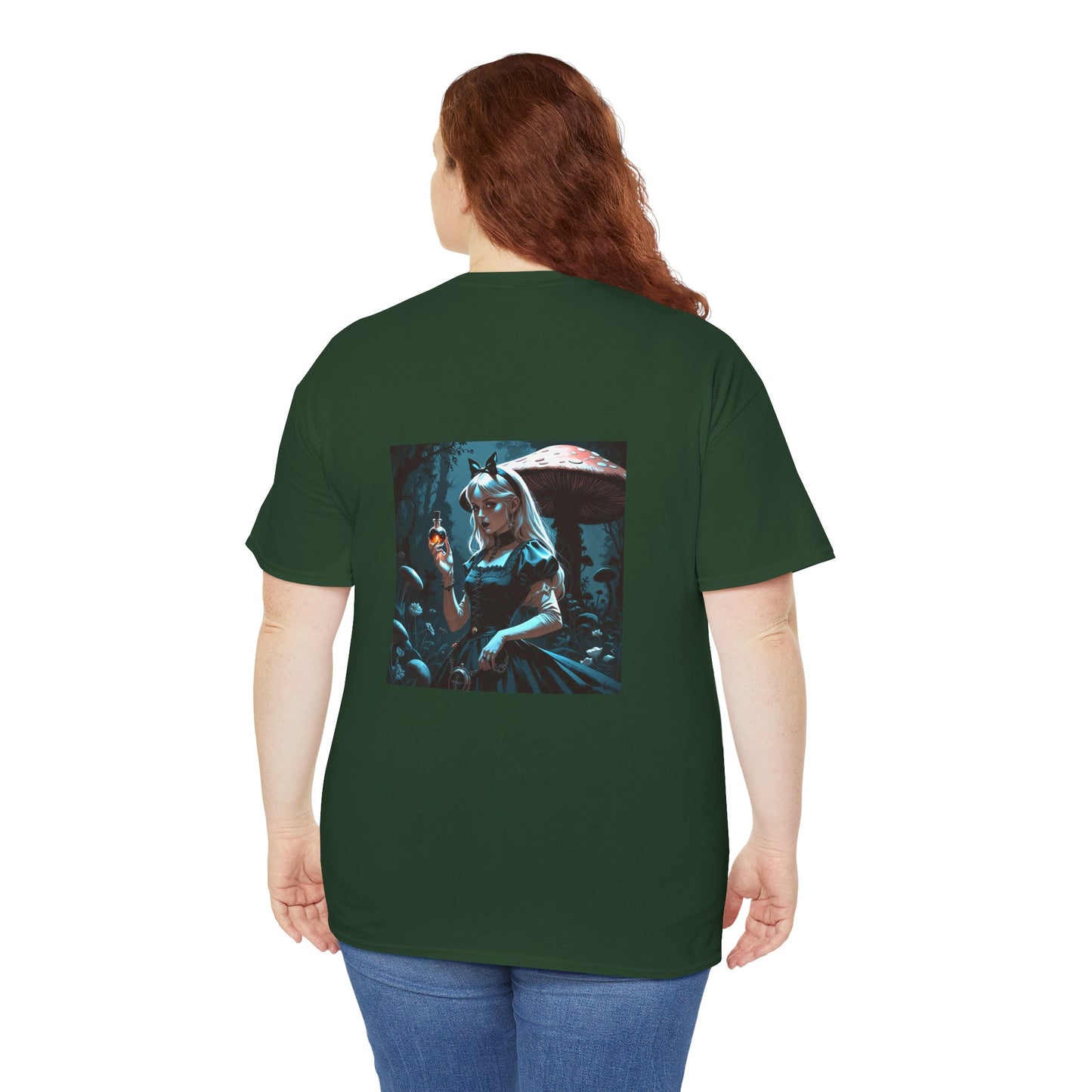 Gothic Fairy Tales Collection Unisex T-Shirt, Alice in Wonderland
