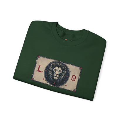 Leo - Gothic Zodiac Blue Sweatshirt