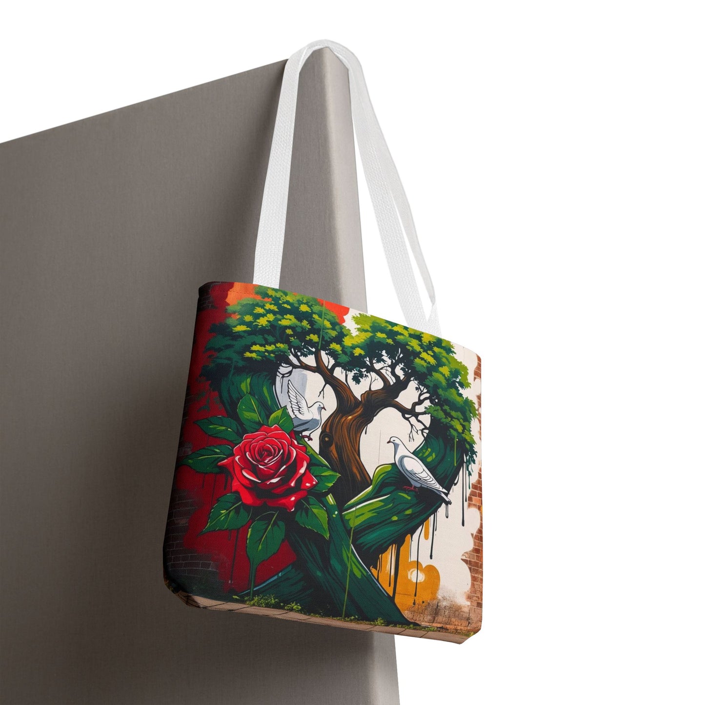 Artistic Surge - Eco-Friendly Canvas Tote Bag - ROSE
