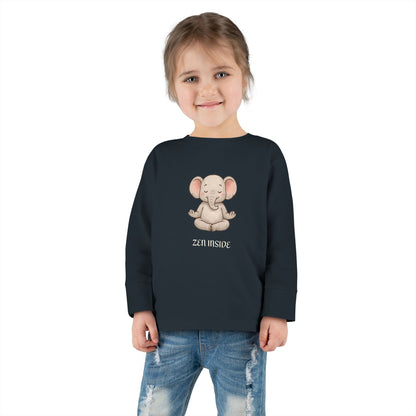 Zen Inside Long Sleeve Tee - ELEPHANT