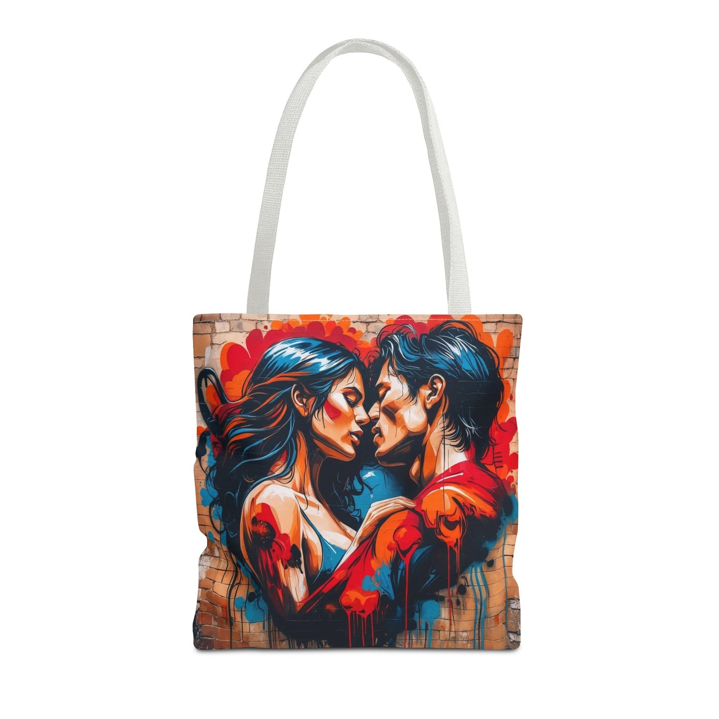 Artistic Surge - Eco-Friendly Canvas Tote Bag - LOVERS