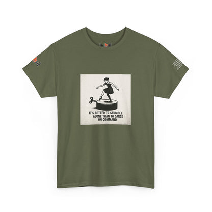 Rebel Graphic T-Shirt – Bold Unisex Heavy Cotton Tee for Free Spirits & Rule Breakers Dare to stand out. This rebel tee is made for the wild at heart, the misfits, and the unapologetically bold. Rebel Tees – Born to Be Worn, Built to Be Noticed.