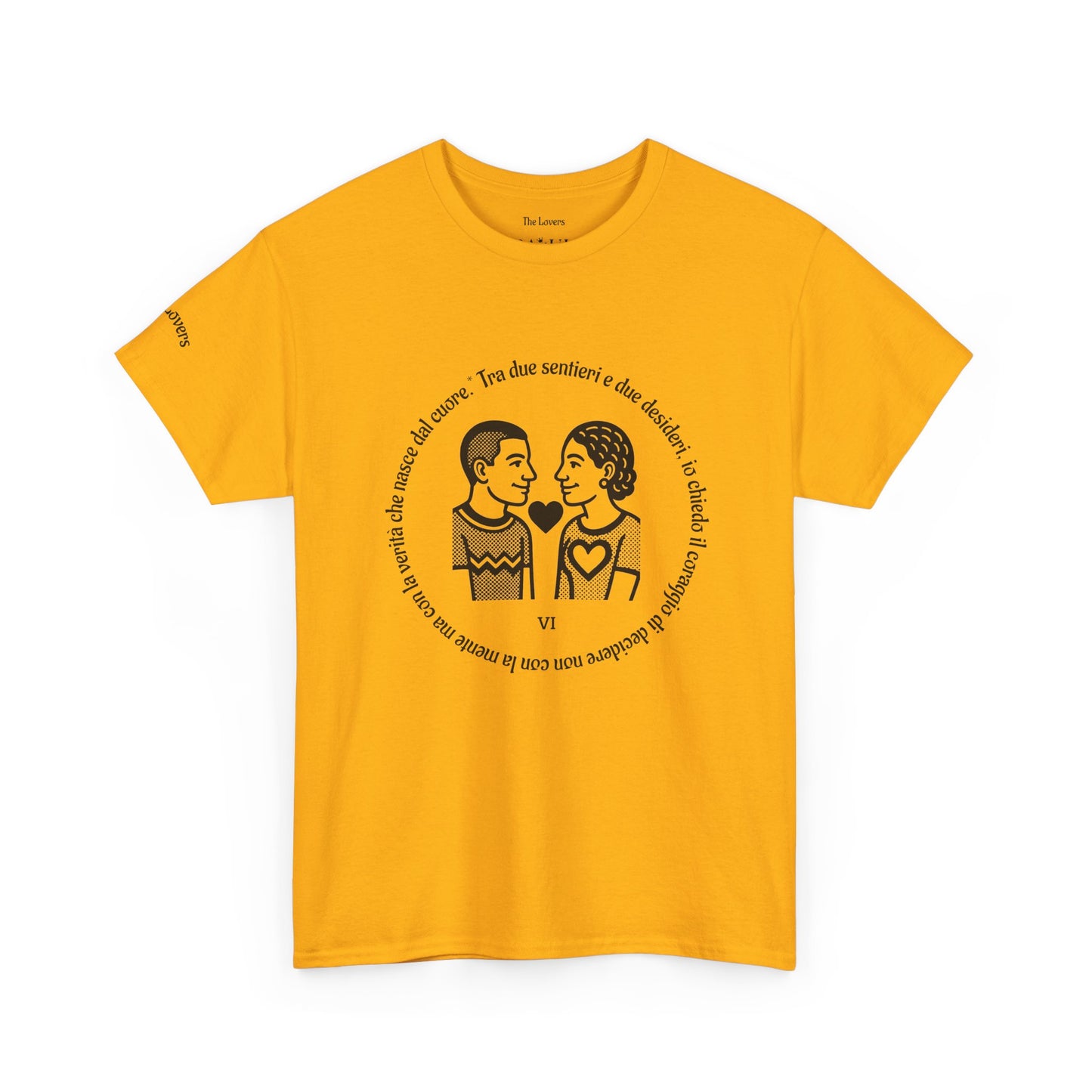 The Lovers - ArcanaPop T-Shirt – Where Tarot Magic Meets Pop Art