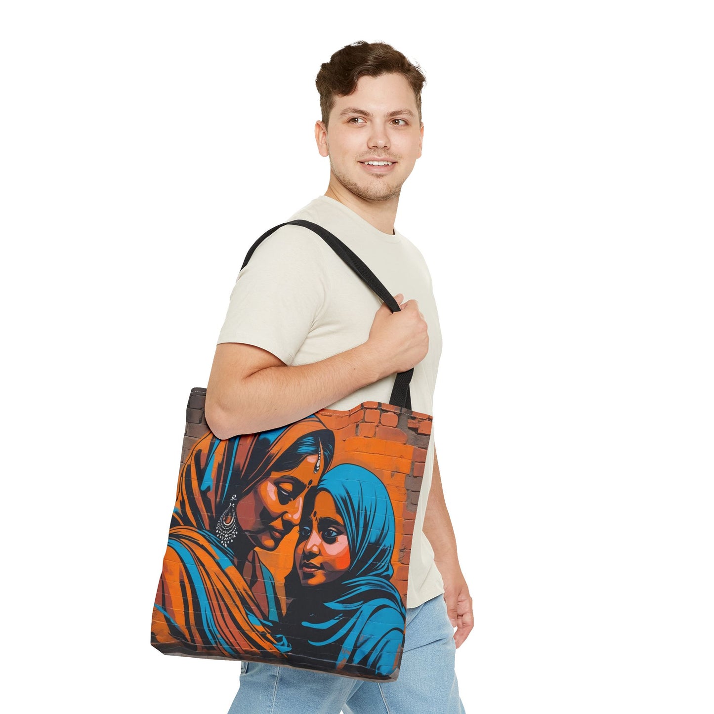 Artistic Surge - Eco-Friendly Canvas Tote Bag - TENDERNESS