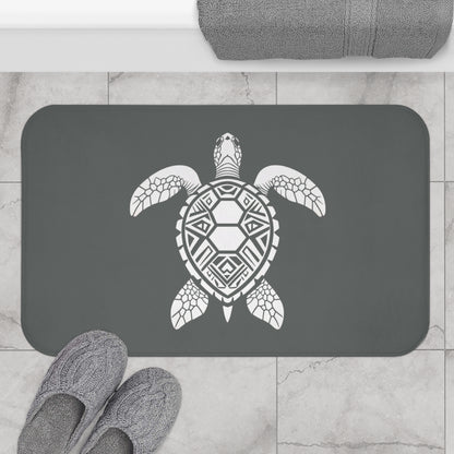 Tribal Bath Mat. Ocean Energy, Tribal Style