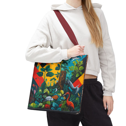 Artistic Surge - Eco-Friendly Canvas Tote Bag - NATURE