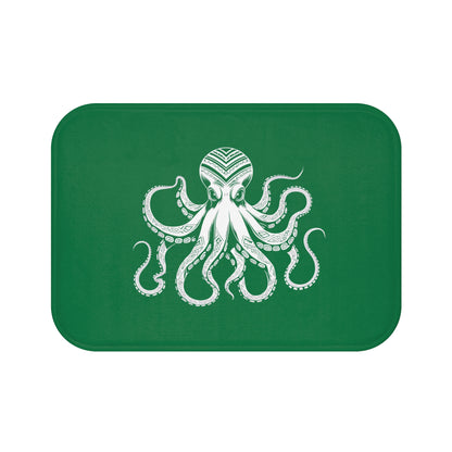 Tribal Bath Mat. Ocean Energy, Tribal Style