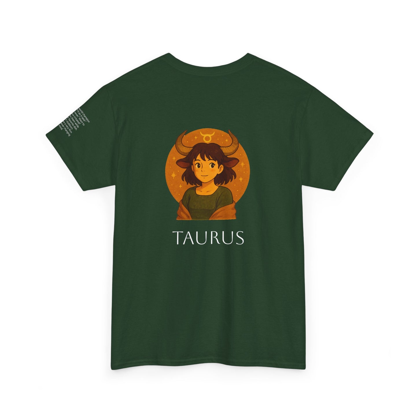 TAURUS - Dreamy Zodiac T-Shirts – The Magic of the Stars in Ghibli Style