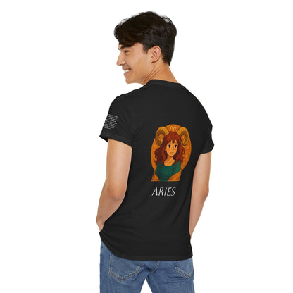 Aries - Dreamy Zodiac T-Shirts – The Magic of the Stars in Ghibli Style
