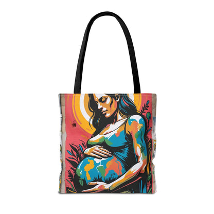 Artistic Surge - Eco-Friendly Canvas Tote Bag - MATERNITY