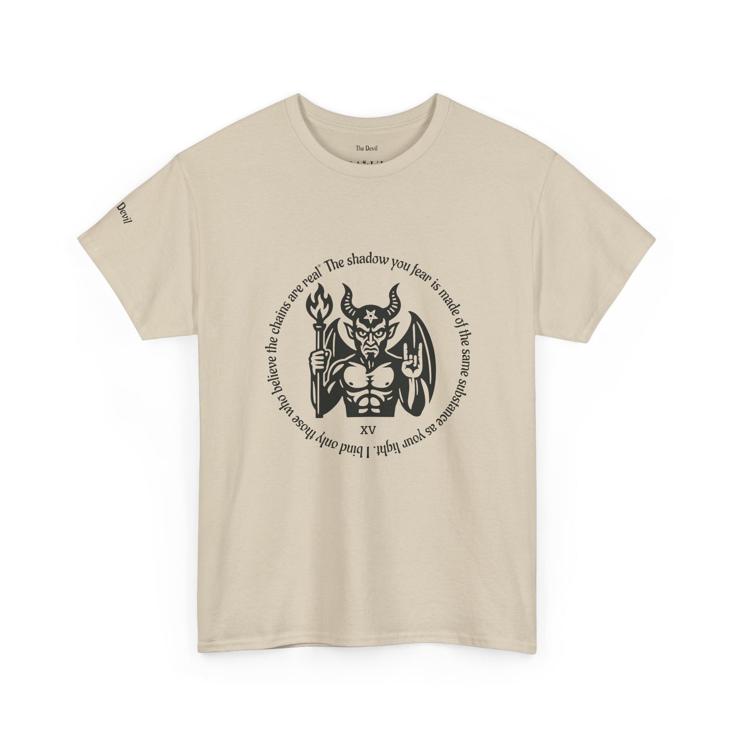 The Devil - ArcanaPop T-Shirt – Where Tarot Magic Meets Pop Art