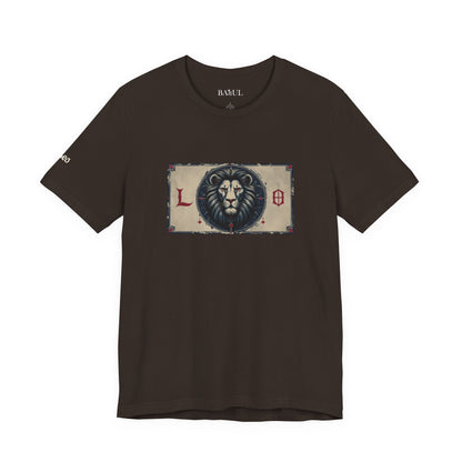 Leo - Gothic Zodiac T-Shirt. Zodiac in the Shadows