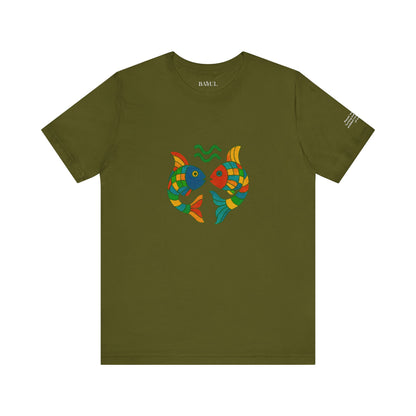 PISCES - T-shirt, The Zodiac in Colors