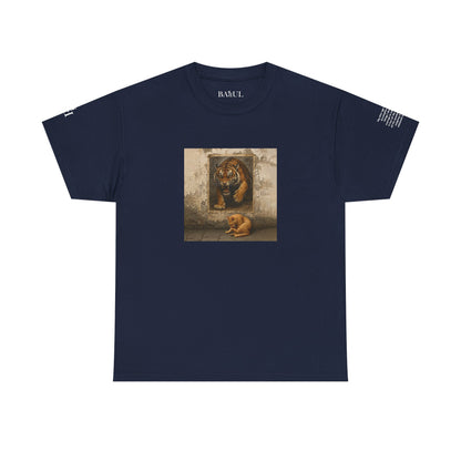 Rebel Graphic Tee - Unisex Heavy Cotton T-Shirt for the Wild at Heart. Rebel Tees, Born to Be Worn