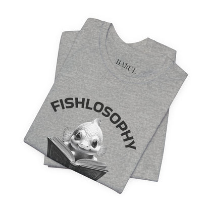 Fishlosophy Unisex Jersey Short Sleeve Tee –  The Early Worms Get Eaten First