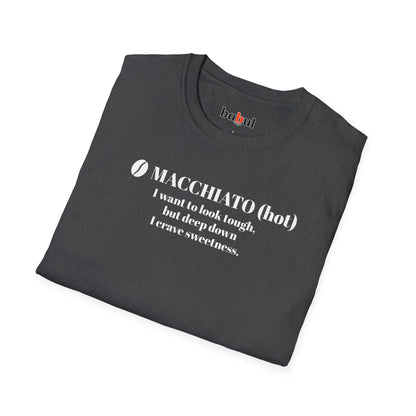 CoffeeTherapy T-Shirt – Irony Is the Best Cure (Right After Coffee)