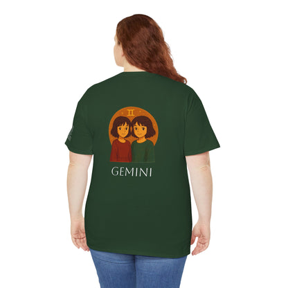GEMINI - Dreamy Zodiac T-Shirts – The Magic of the Stars in Ghibli Style