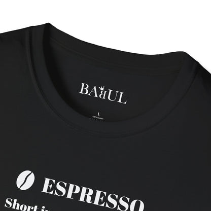 CoffeeTherapy T-Shirt – Irony Is the Best Cure (Right After Coffee)